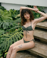 Top Biquíni Yohannah - Dark Green