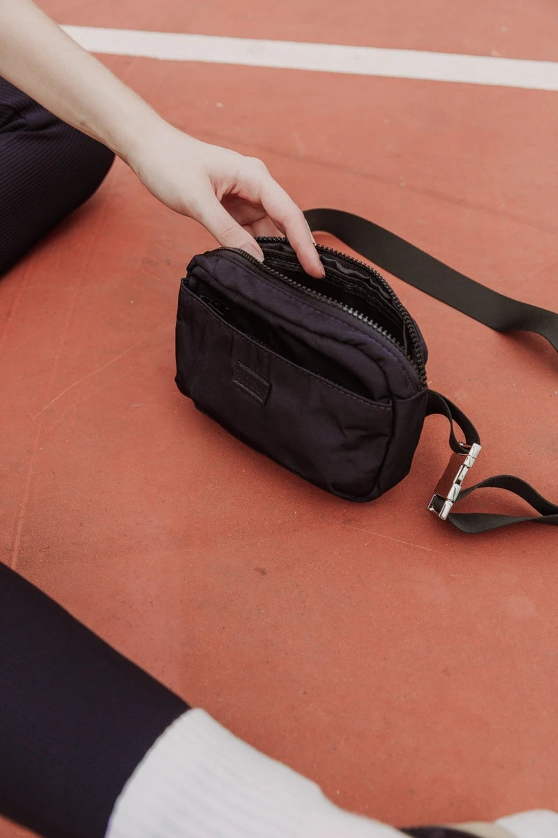 Bolsa Crossbody Em Movimento - Preto