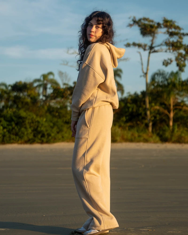 Calça Moletom Vipassana - Areia