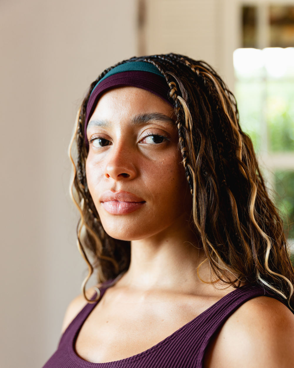 Headband Presença - Berry/Forrest