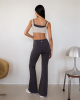 Calça Cotton Flare - Stone