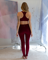 Legging Cotton - Cherry