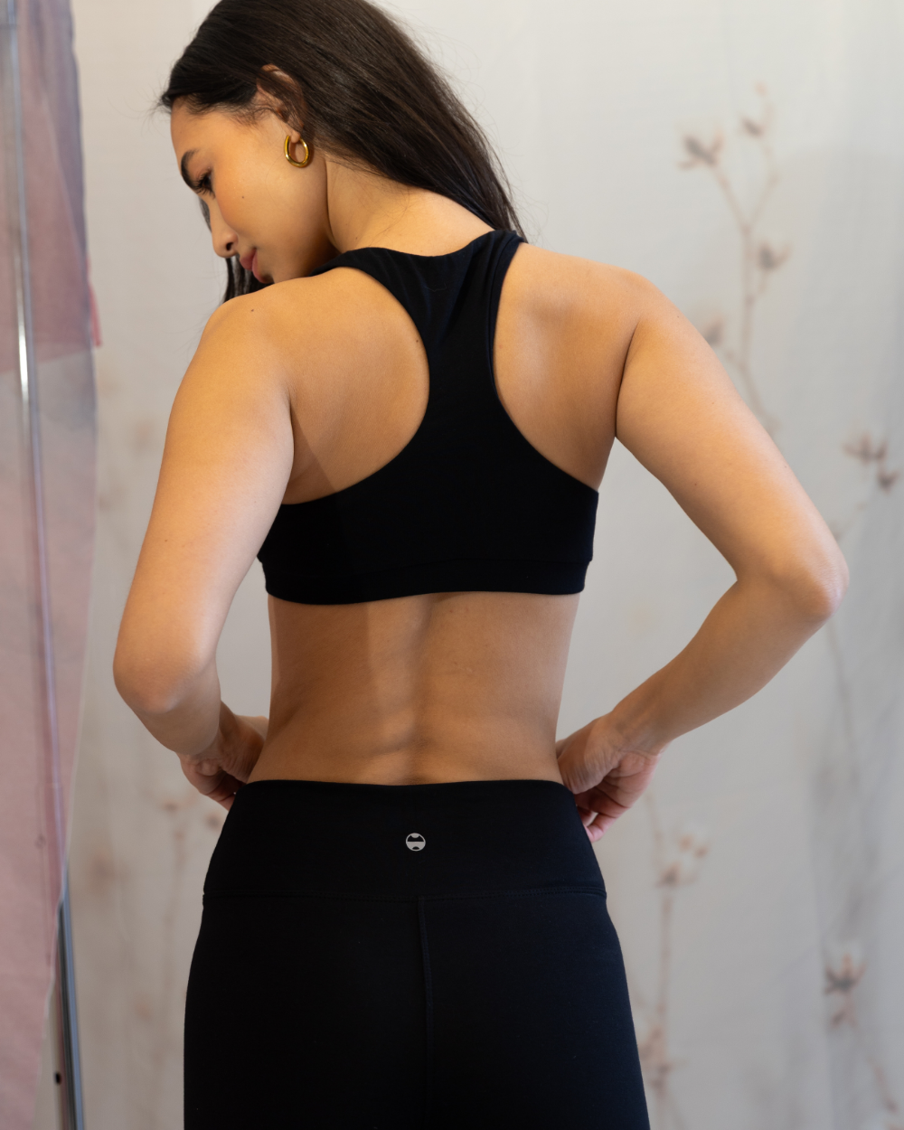 Top Cotton Nadador - Preto